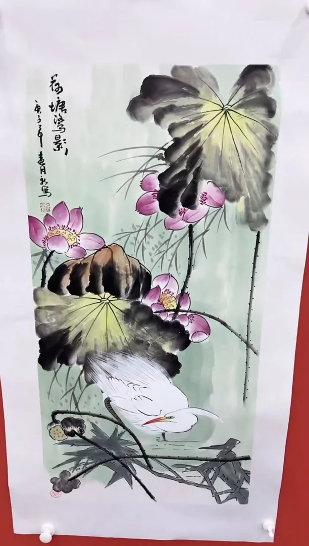 国画王月新国画作品