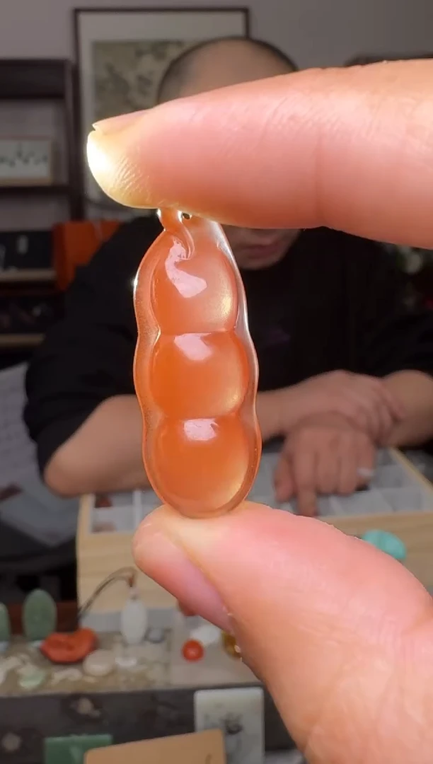 【闪购商品】南红玛瑙挂件未镶嵌5177