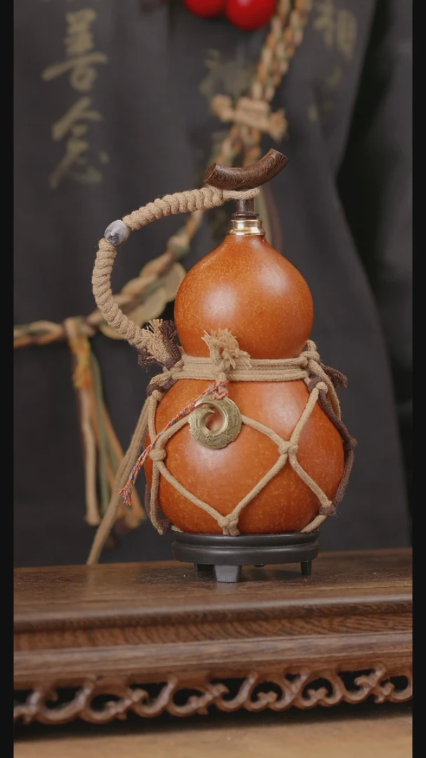 76号精品天然大漆酒葫芦一物一拍~