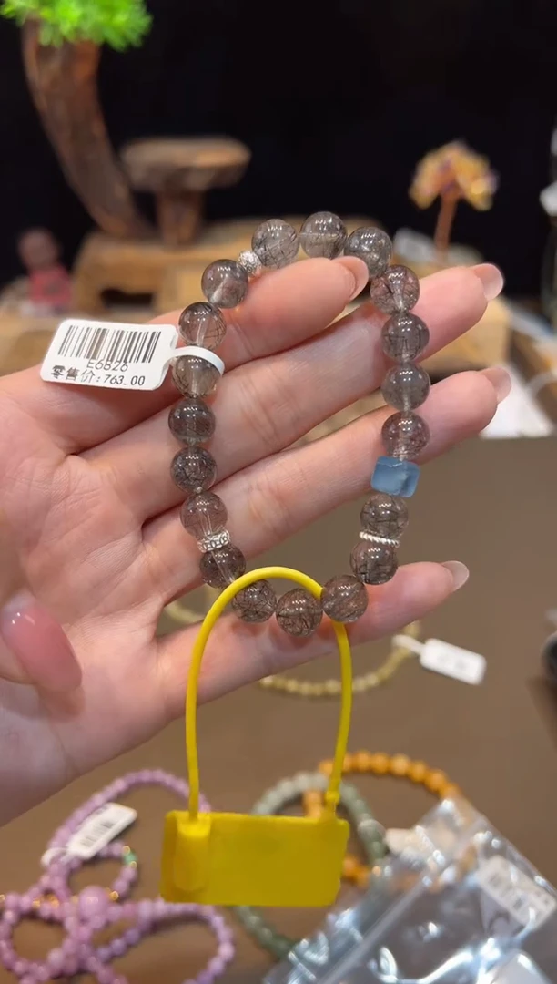 水晶手链未镶嵌手饰@@E6826