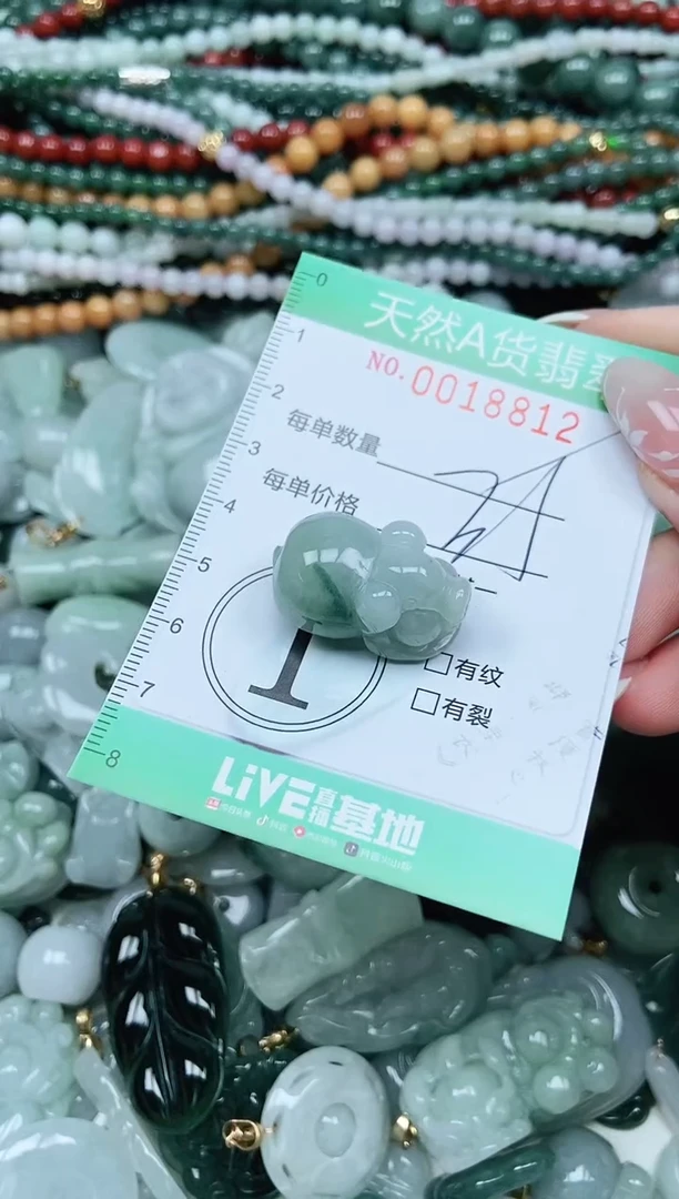 颈饰未镶嵌翡翠翡翠