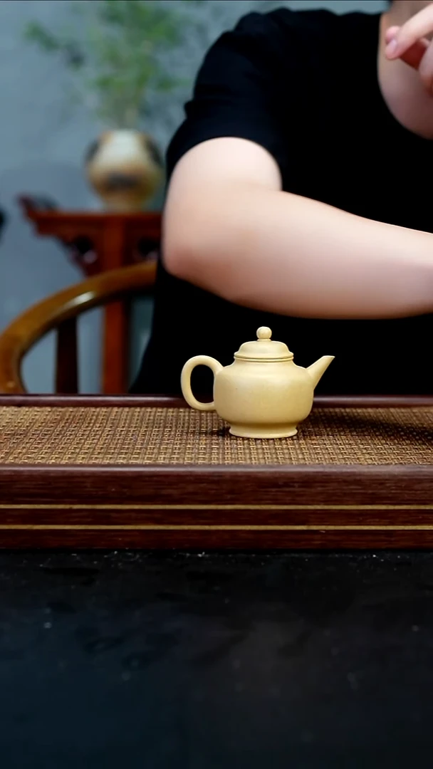 茶壶紫砂本绿小品111