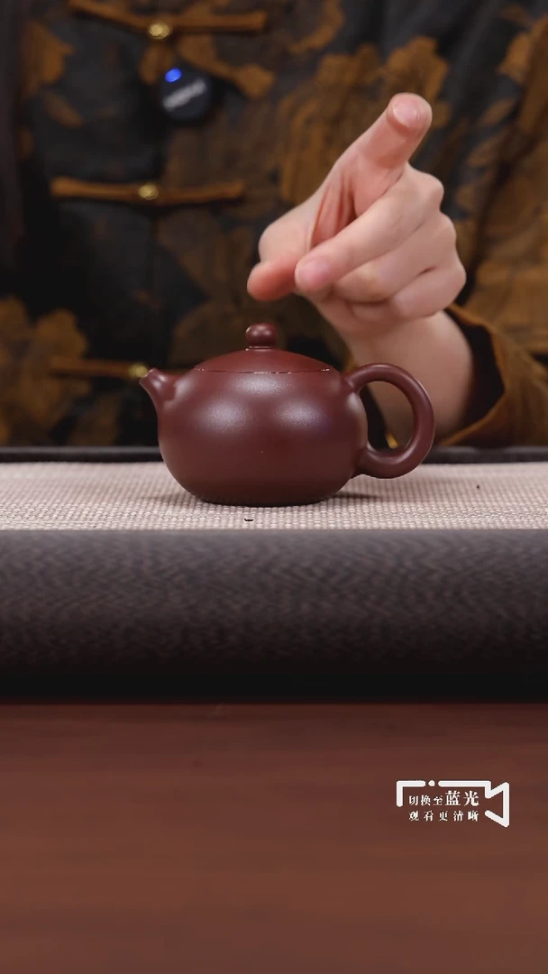 【闪购商品】紫砂茶壶WT 龙血砂 西施 130cc