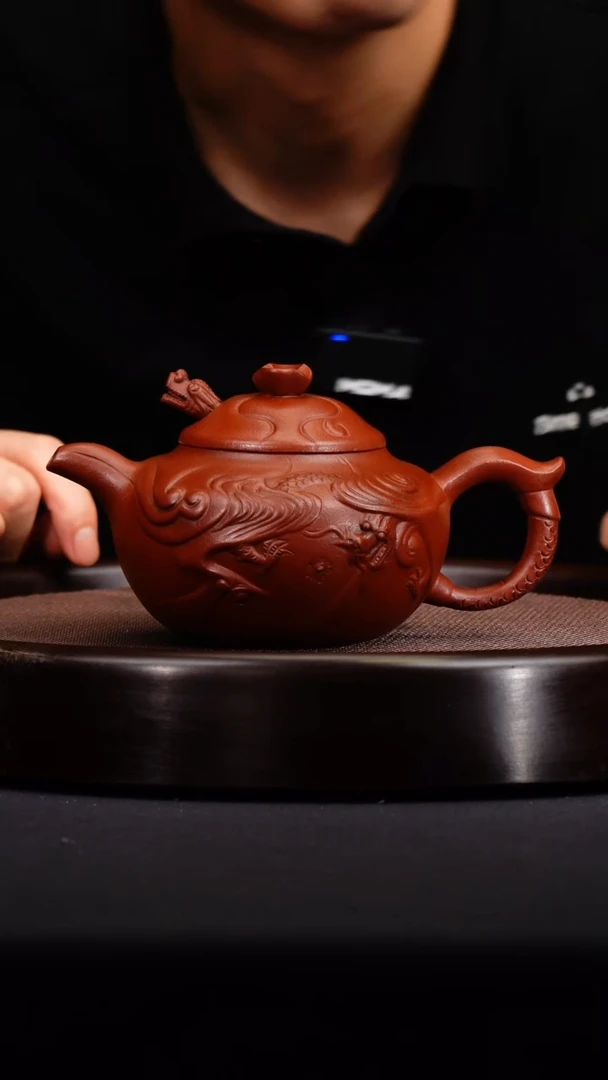 茶壶紫砂鱼化龙