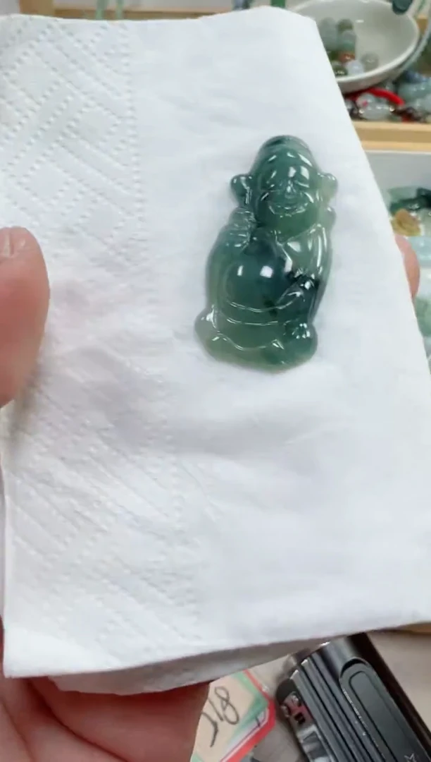 裸石翡翠1063号链接，A货翡翠