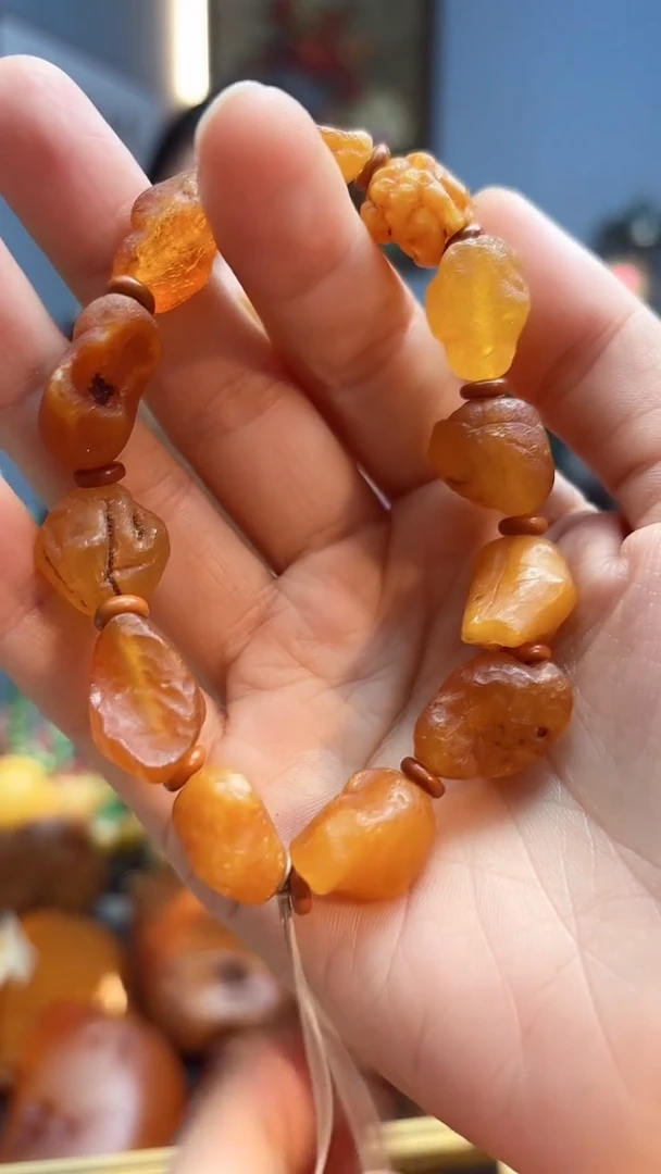 手串琥珀未镶嵌手串