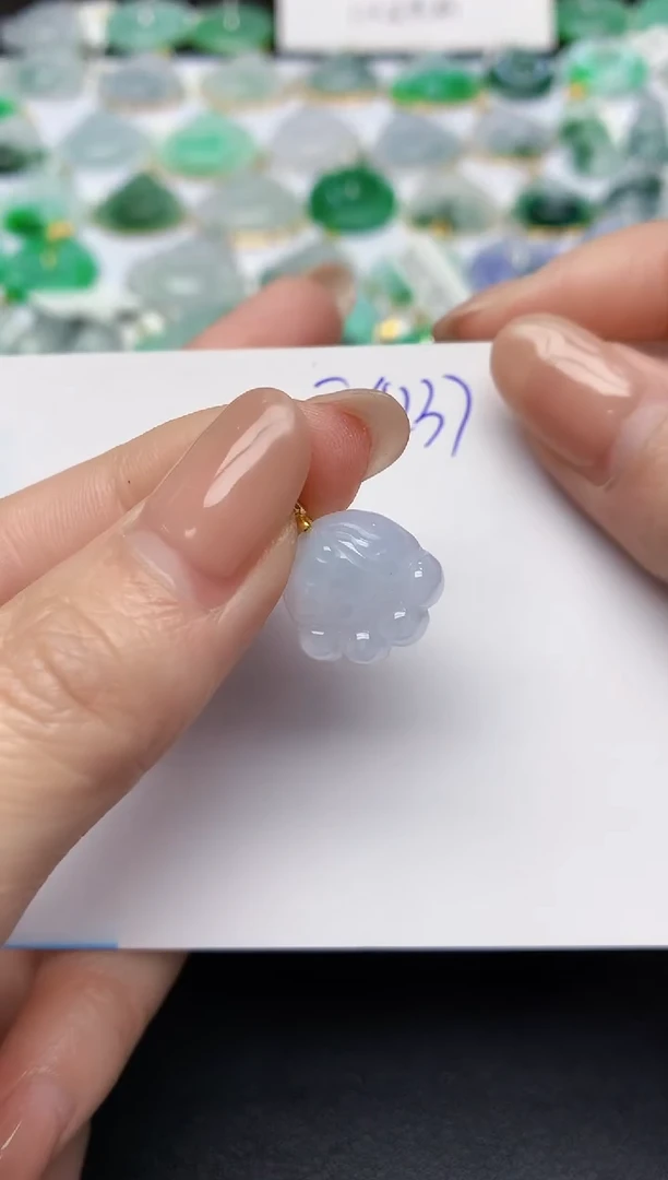 颈饰未镶嵌翡翠天然缅甸A货翡翠百元以上9元证书费自理