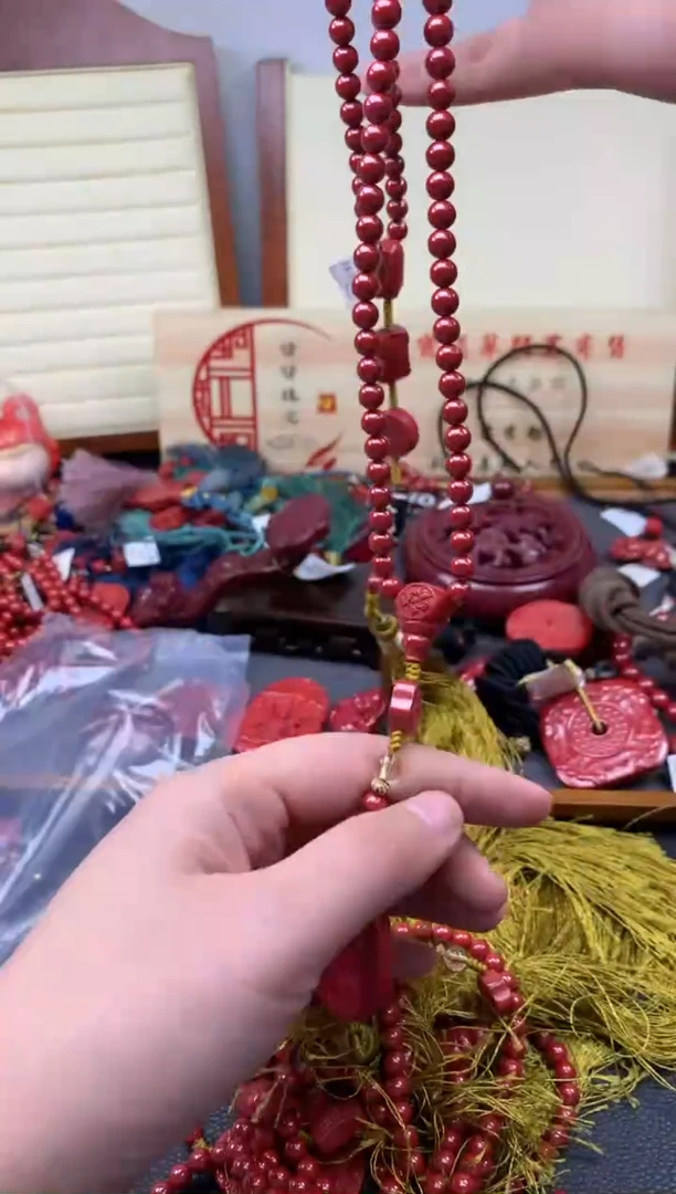 【闪购商品】南红玛瑙颈饰未镶嵌补108颗的半圈///