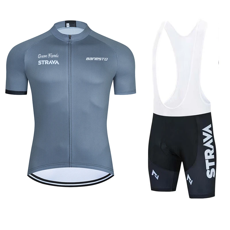夏季骑行服男款速干休闲短袖套装夏季短袖自行车服装透气骑行裤