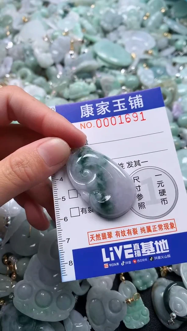 颈饰未镶嵌翡翠1691