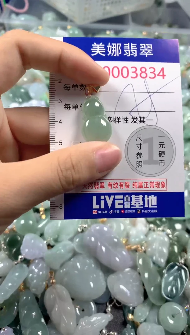 颈饰未镶嵌翡翠3834