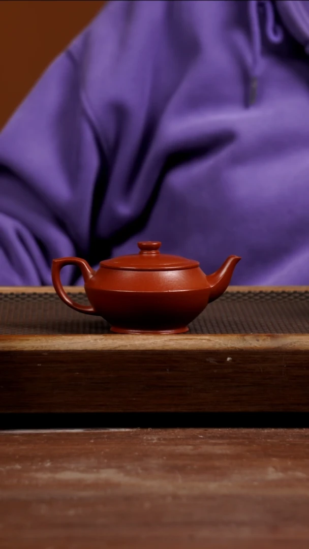 茶壶紫砂柱*大红袍汉云130CC