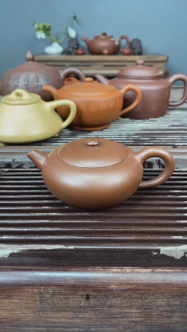 茶壶紫砂底槽清180