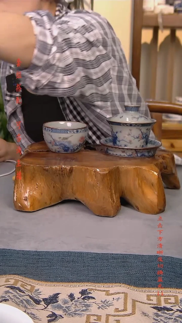 简装家用款2件套 老陶泥开片纹陶瓷茶具