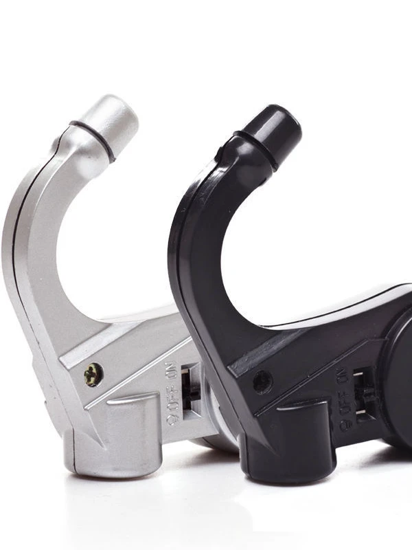 供应厂家自销司机学生瞌睡报警提醒器蜂鸣带灯两用黑银2色CE认证