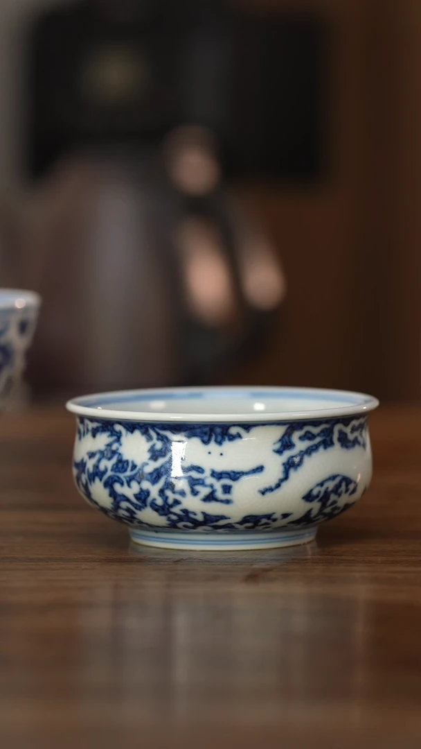 【闪购商品】宣之堂三龙暗刻矮卢氏