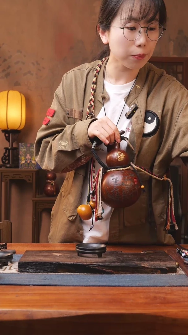 【闪购商品】357号精品大漆葫芦防腐防渗装饮料水茶酒