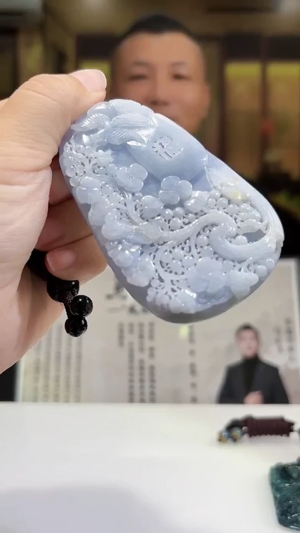 定制翡翠未镶嵌17/0715/C/发其一件/花