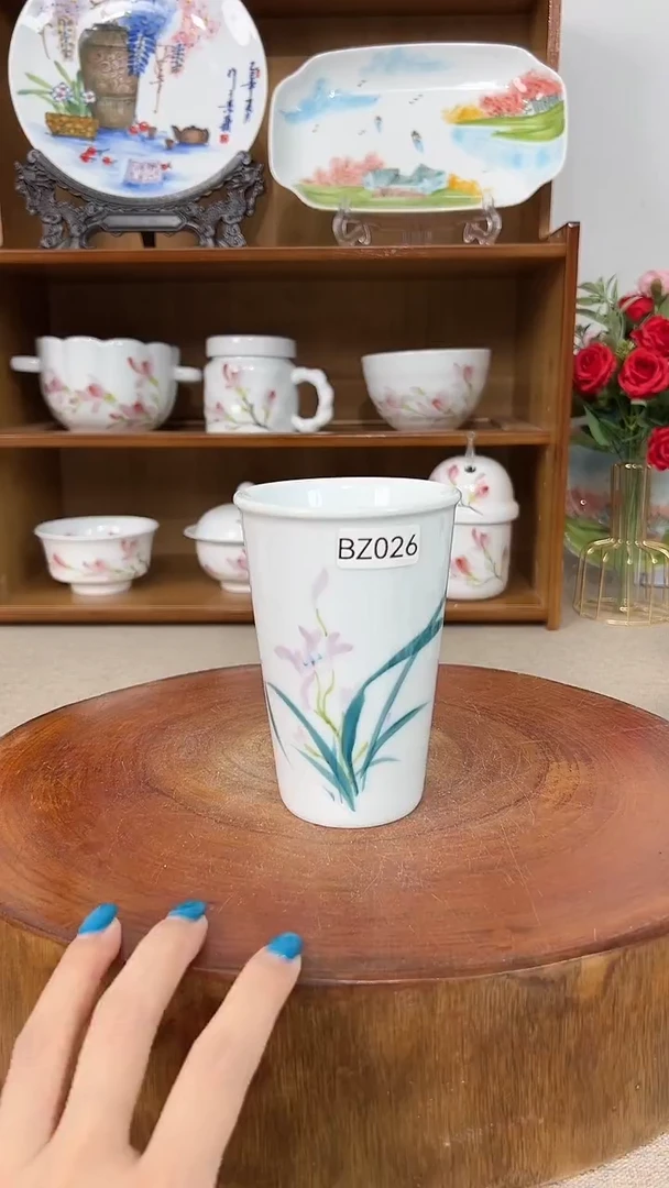 摆件景德镇手工手绘陶瓷餐具