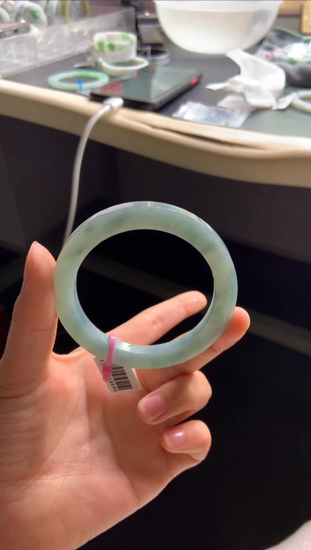 未镶嵌手镯定制翡翠55-60「定制不退不换」