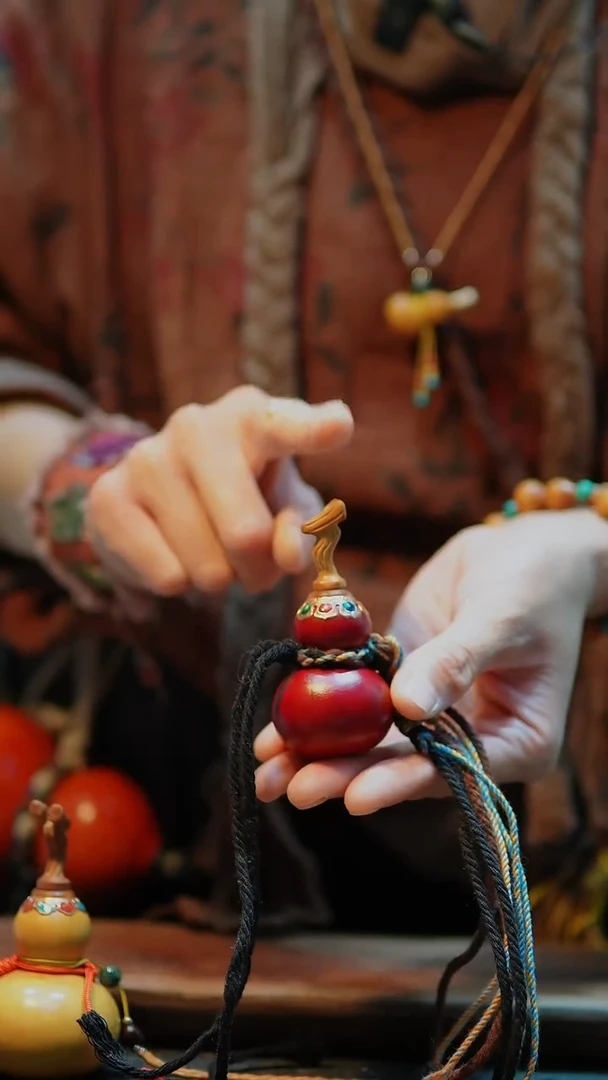 【路师傅原创手作天然葫芦】（一物一图编号35