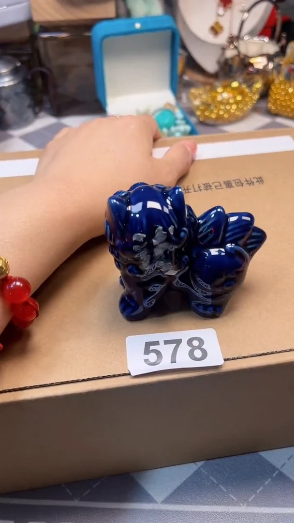 瓷片陶茶666文玩周边多人粉花