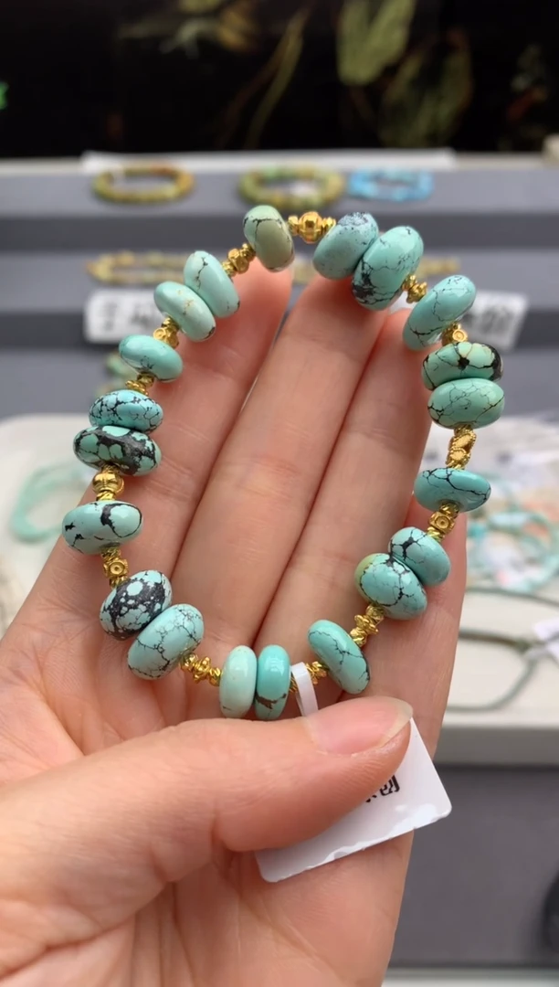 未镶嵌绿松石手串茜.R50