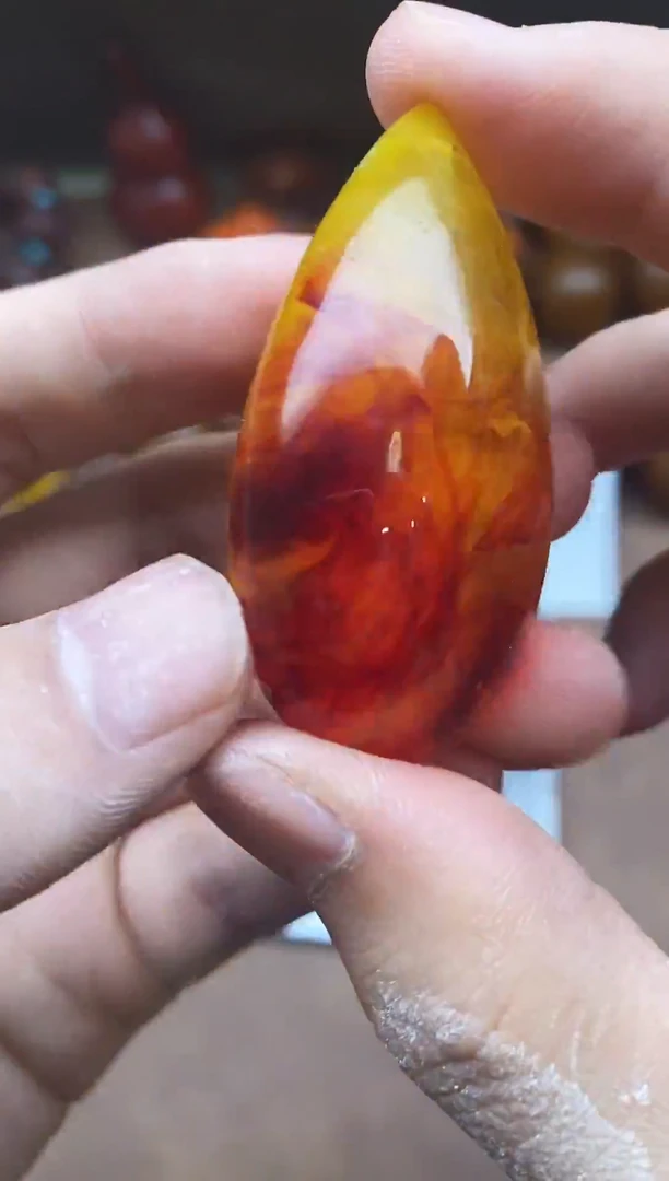 非金属无俄罗斯特色磨砂橘皮珠串多样性发货