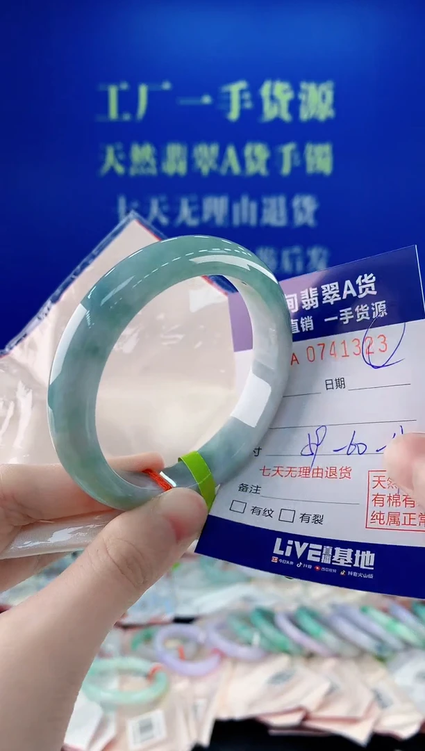 未镶嵌手镯翡翠23