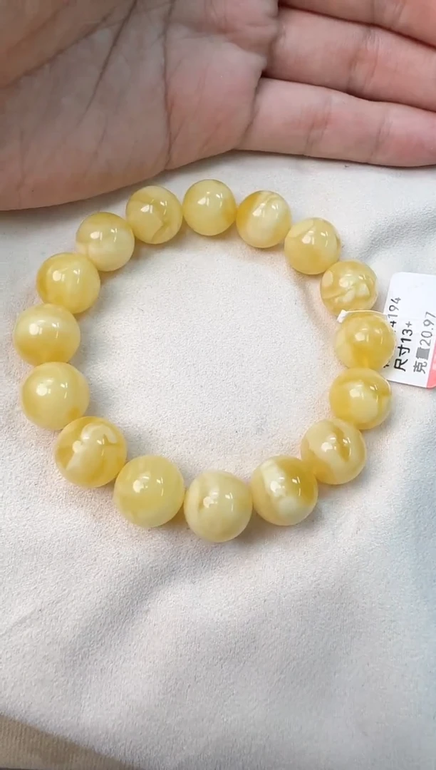 未镶嵌琥珀手串蜜蜡手串