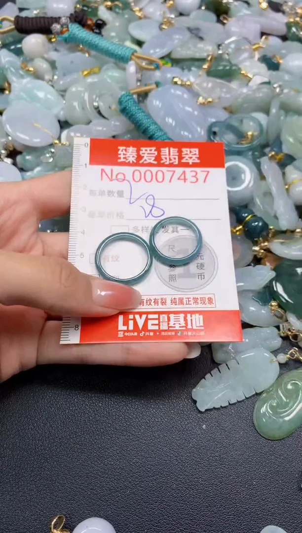吊坠(不含链)未镶嵌翡翠7437