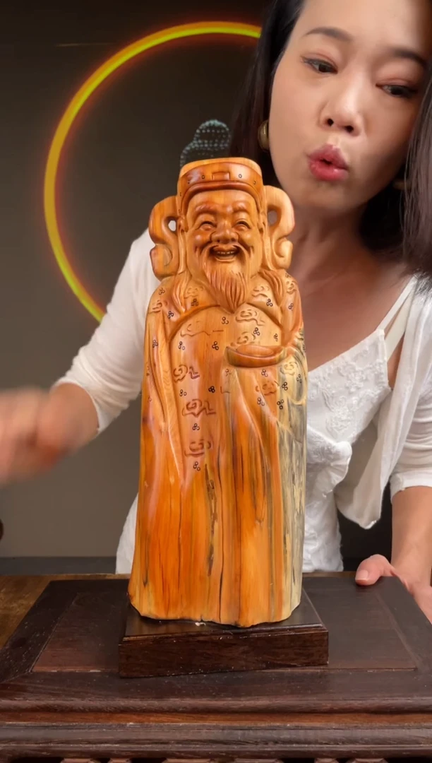 柏木（崖柏）手工摆件,先抢先得! 编号:44