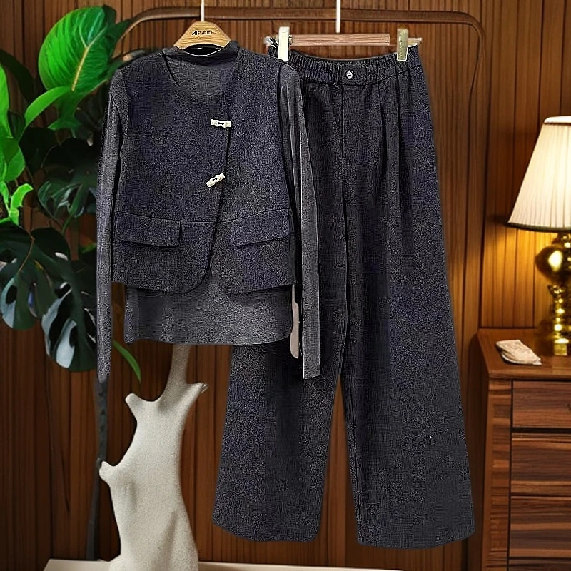 H5111269回味依衣时尚显瘦2025新款三件套