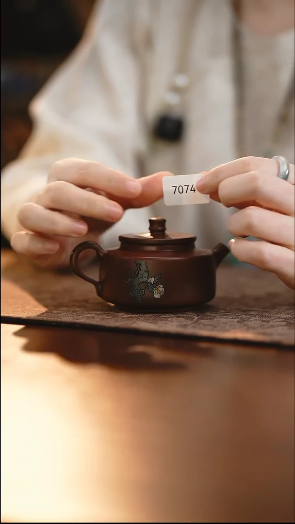 雲梦茶器紫陶茶壶7074