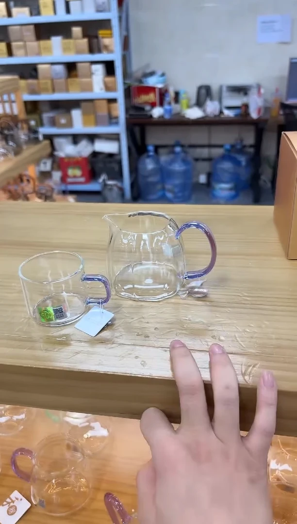 禾器倾妍茶海浅紫色+禾器清禾杯一个装