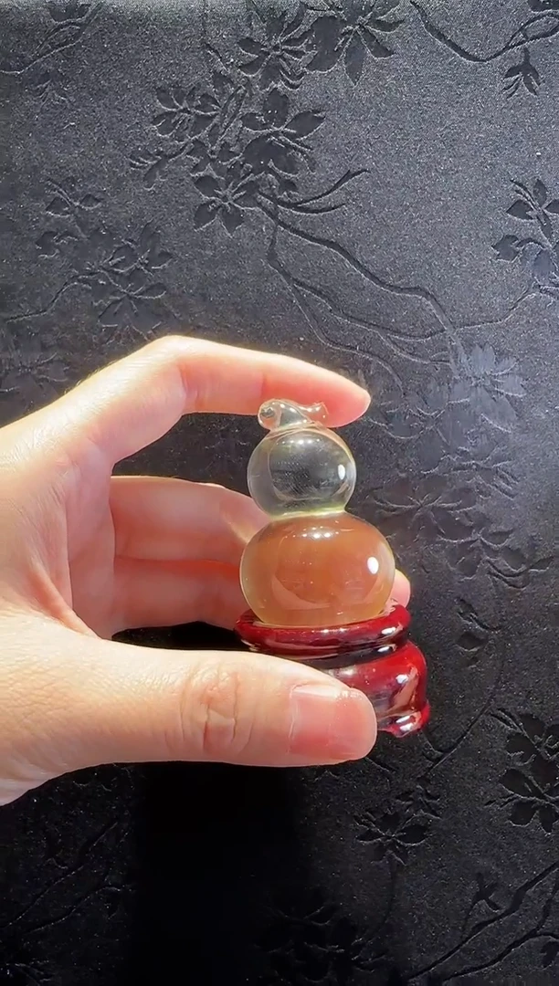 未镶嵌大型摆件（非配饰）水晶葫芦摆件