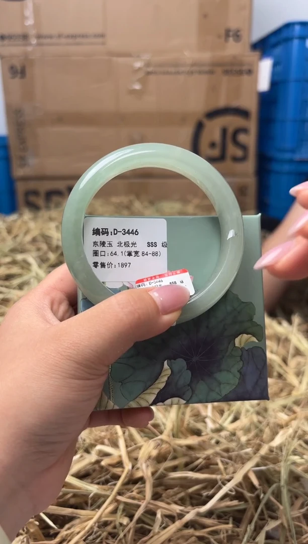 未镶嵌手镯石英质玉D-3446