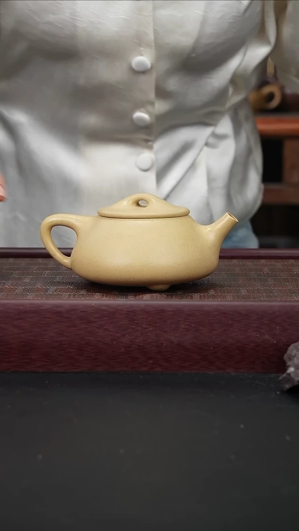 茶壶紫砂lhb本绿景舟满瓢330CC