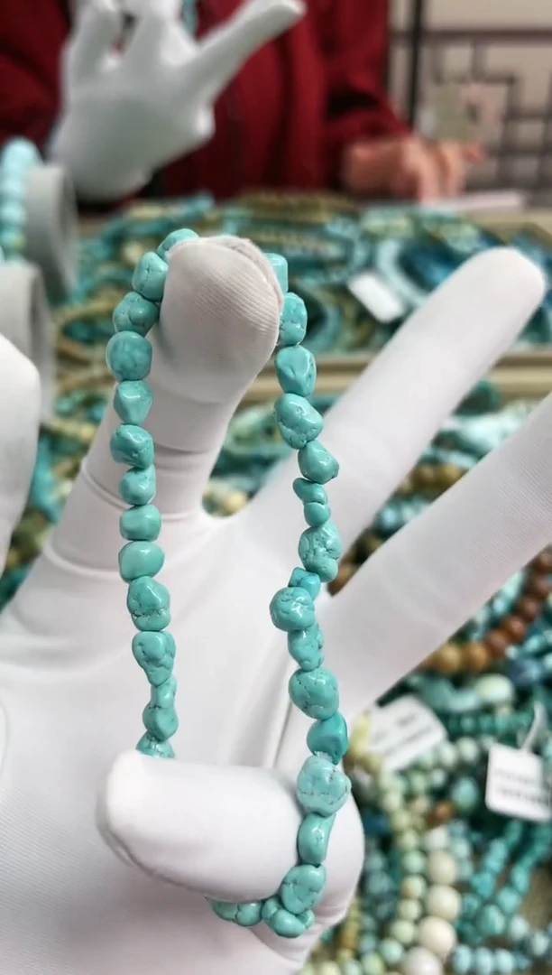 【闪购商品】绿松石珠宝奇石未镶嵌随型