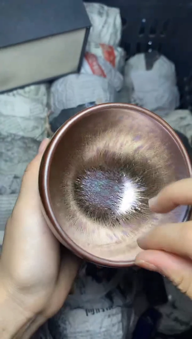 茶盏金丝万缕 盏三疯建盏茶器