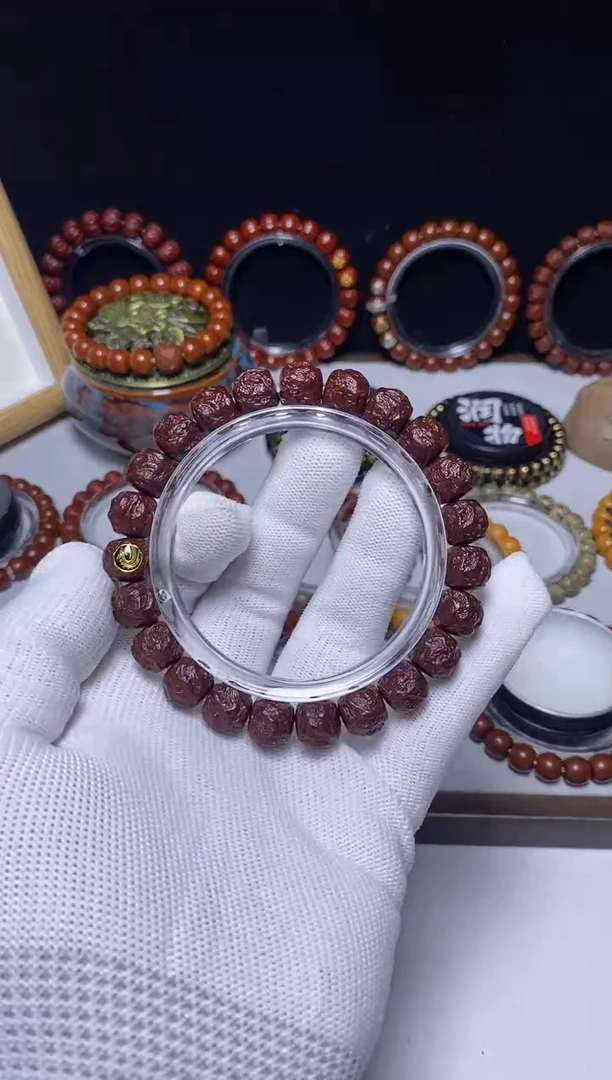 猴头核桃手串机刷金标龙蛇之变尺寸11左右 19号