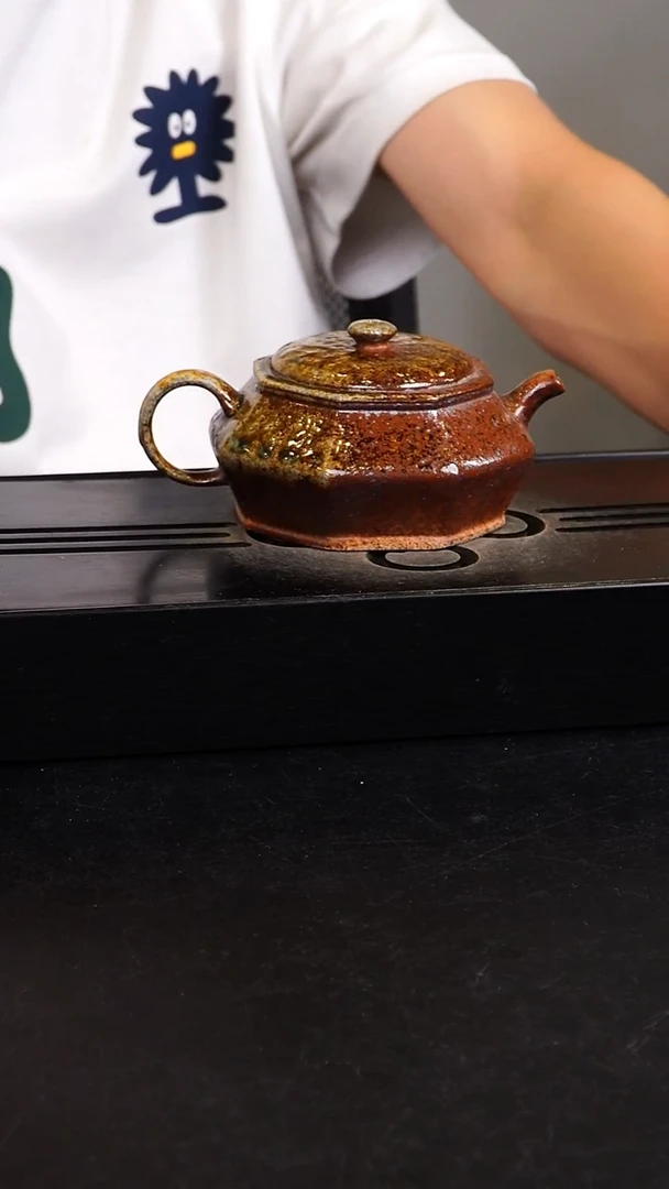 茶壶紫砂宜兴紫砂柴烧壶