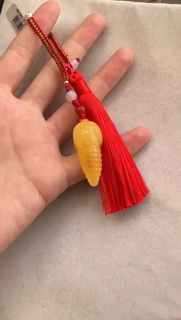 【闪购商品】琥珀裸石未镶嵌10118008-钥匙扣