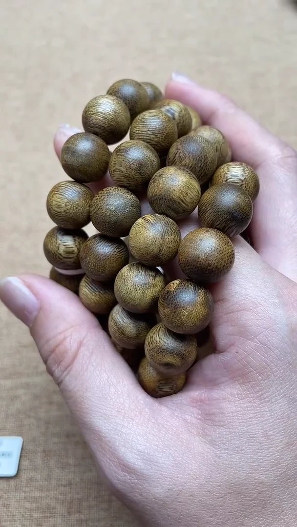 沉香手串棋楠1.3圆珠单圈多样性发其一