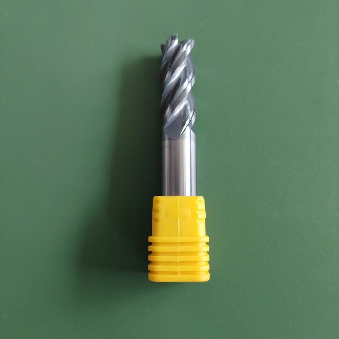 进口材料不等刃不等分4刃钨钢合金立铣刀高硬度平刀CNC数控刀具