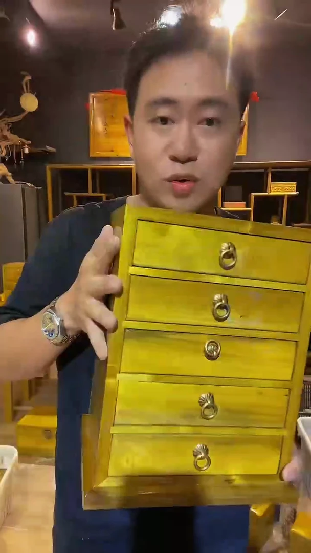 木金丝楠木制品五抽32*23*16.5
