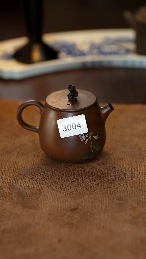 【闪购商品】雲梦茶器紫陶小壶3004