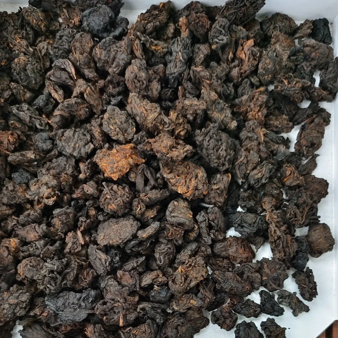 2015年 帕沙老茶头 大树春茶 熟茶散料 10月21日 【035】