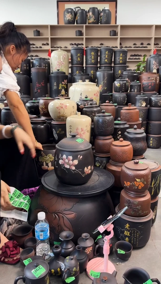 罐完品茶叶罐 472 彩填龙蛋