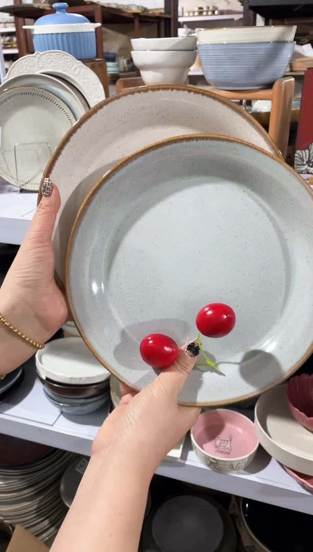 【闪购商品】碗微瑕（2件套）063盘子